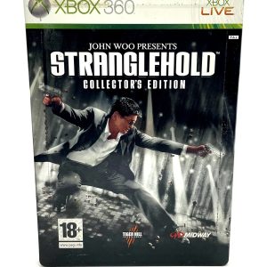 Stranglehold collector's edition Xbox 360 (metāla vākos)